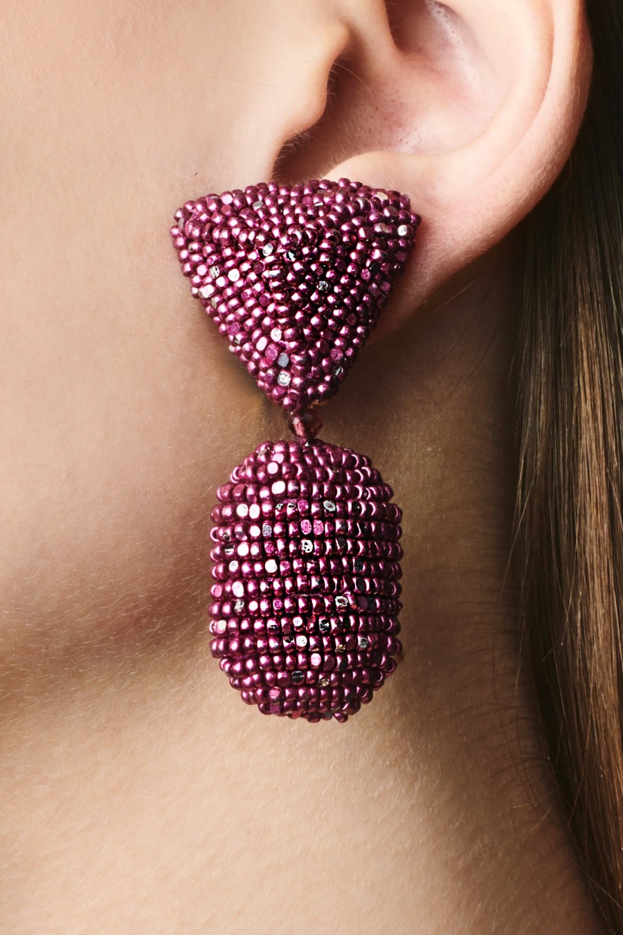 Sachin & Babi Chrystie Earrings-Metallic Faceted Beads | Earrings