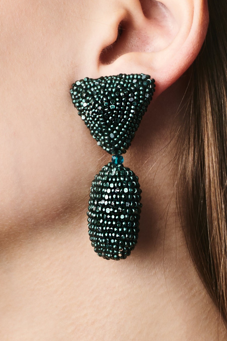 Sachin & Babi Chrystie Earrings-Metallic Faceted Beads | Earrings