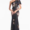 Sachin & Babi Aubrey Gown-Noir Blossom | Covered