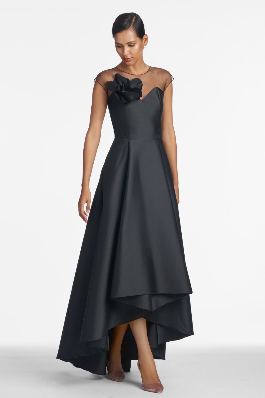 Sachin & Babi Blakely Gown-Jet | Plus Sizes