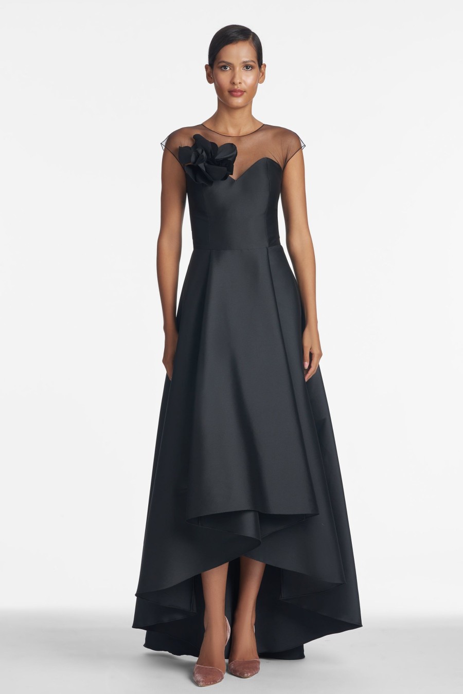 Sachin & Babi Blakely Gown-Jet | Plus Sizes