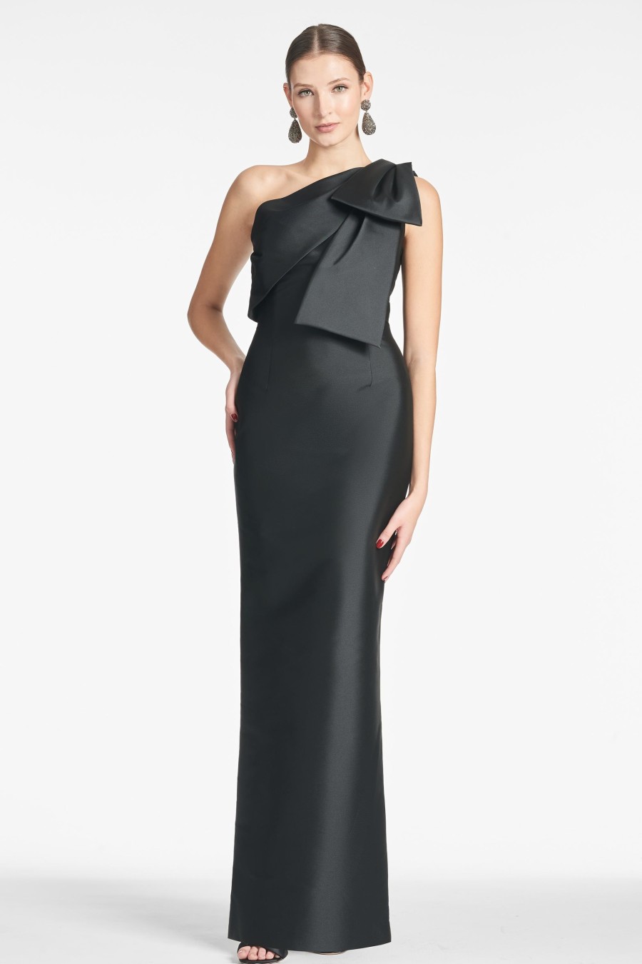 Sachin & Babi Bonnie Gown-Black | Covered