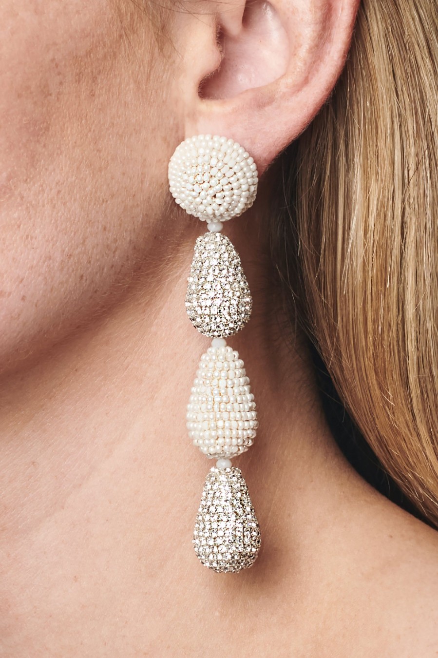 Sachin & Babi Eliza Earrings-Smooth Beads / Crystals | Earrings