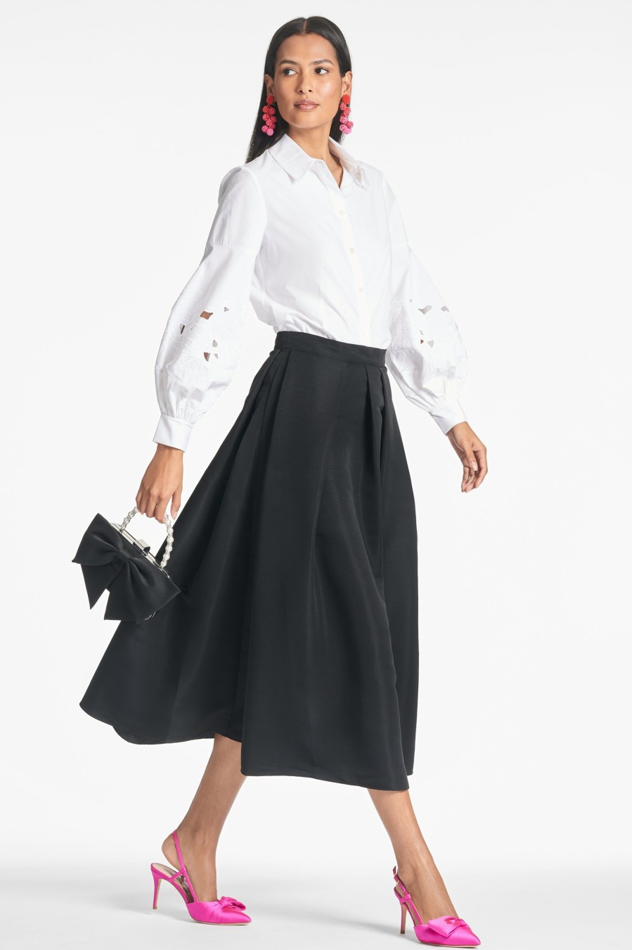 Sachin & Babi Leighton Skirt-Black | Matching Sets