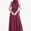 Sachin & Babi Kayla Gown-Magenta Bloom | Plus Sizes