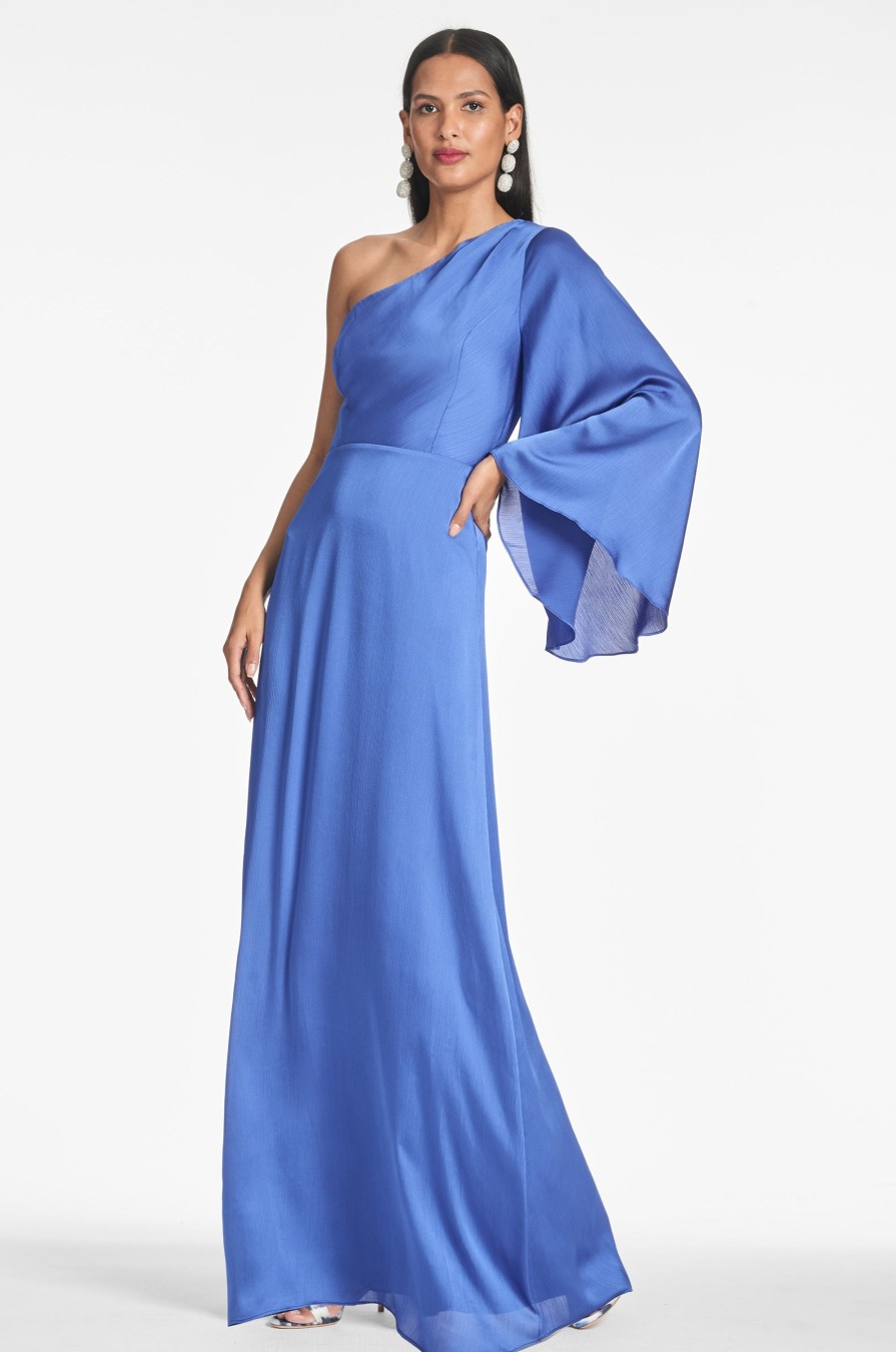 Sachin & Babi Keely Gown-French Blue | Plus Sizes