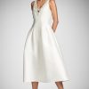 Sachin & Babi Millie Dress-Off White | Sleeveless