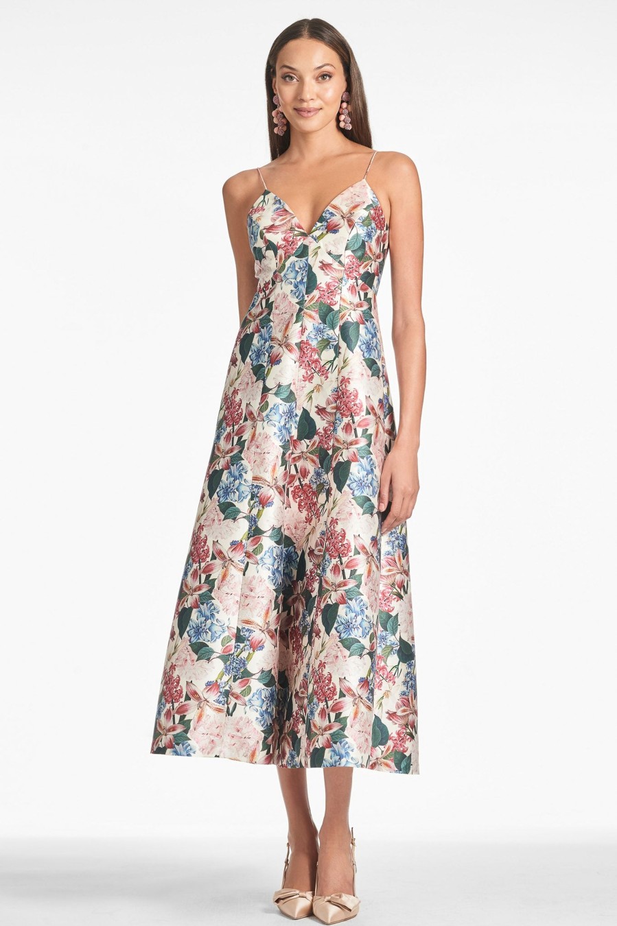 Sachin & Babi Allesandra Dress-Antico Botonico | Sleeveless