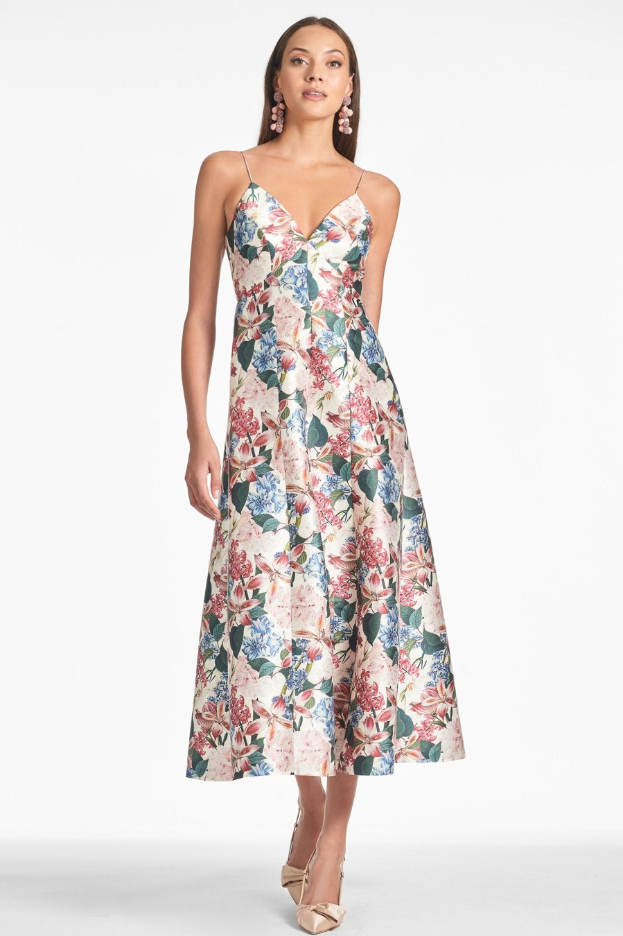 Sachin & Babi Allesandra Dress-Antico Botonico | Sleeveless