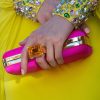 Sachin & Babi On The Rocks Clutch-Cerise | Shoes & Bags