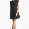 Sachin & Babi Penelope Dress-Noir | Cap Sleeve