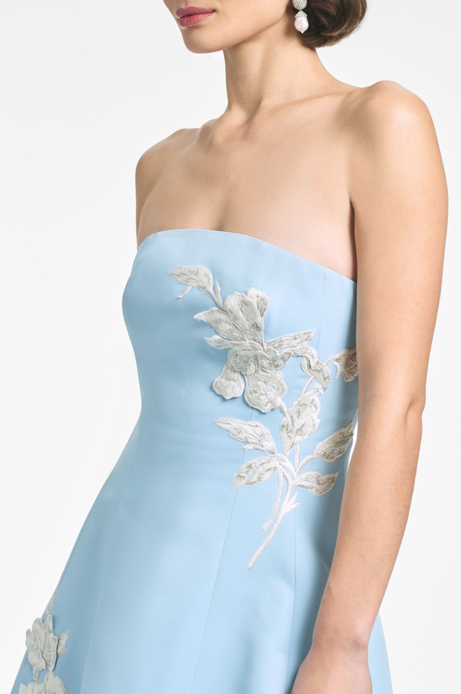 Sachin & Babi Alanna Dress-Sky | Strapless