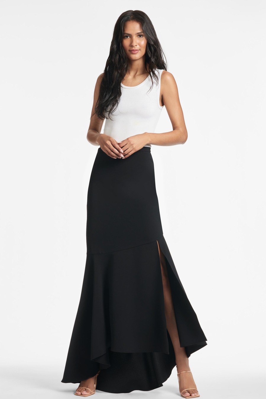 Sachin & Babi Tatianna Skirt-Black | Plus Sizes