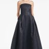 Sachin & Babi Margaux Gown-Black/Midnight | Covered