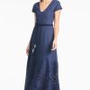 Sachin & Babi Zefira Gown-Navy | Plus Sizes