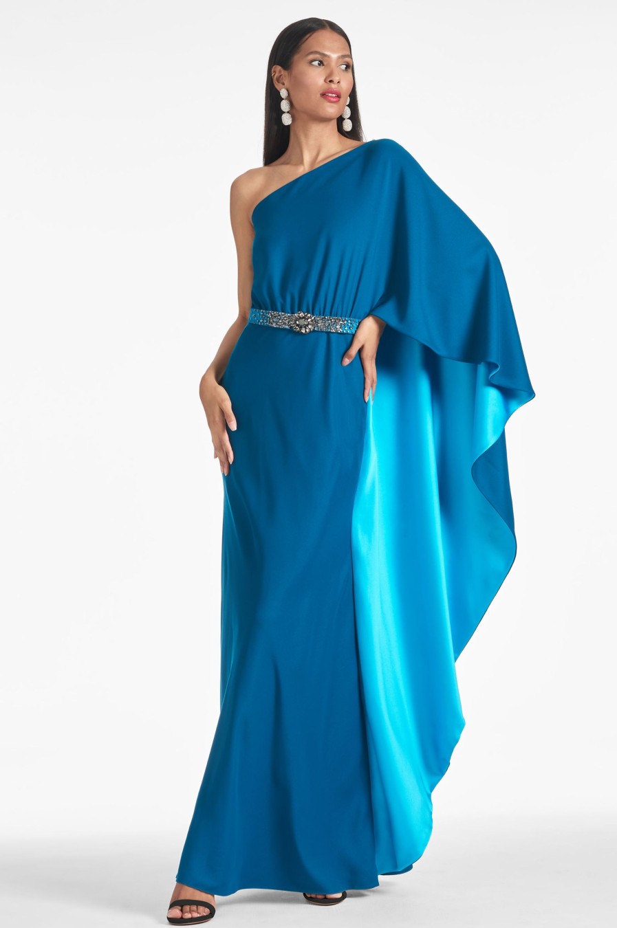 Sachin & Babi Zahara Gown-Topaz/Tourmaline | Covered