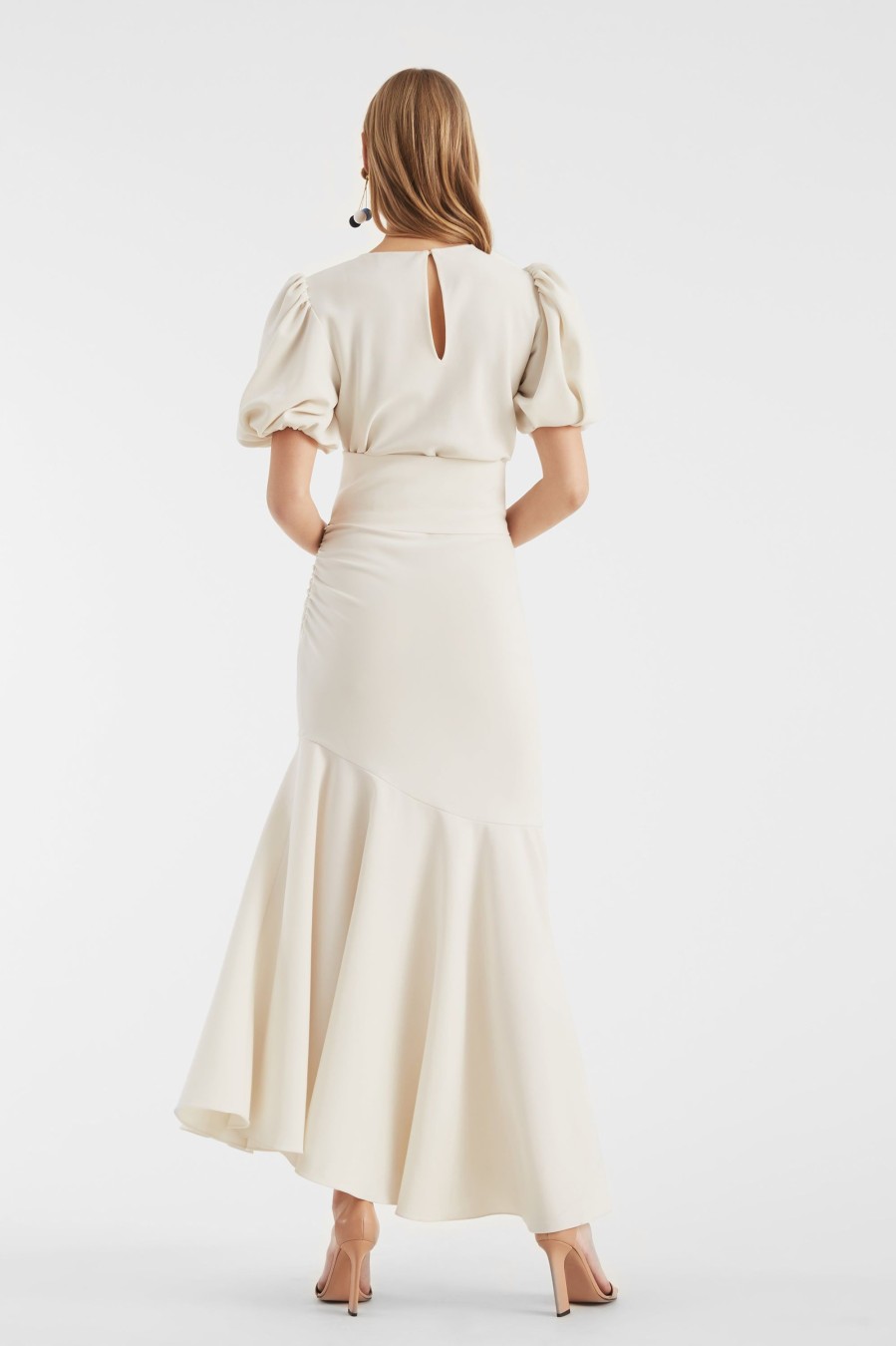 Sachin & Babi Camila Dress-Ivory | Plus Sizes