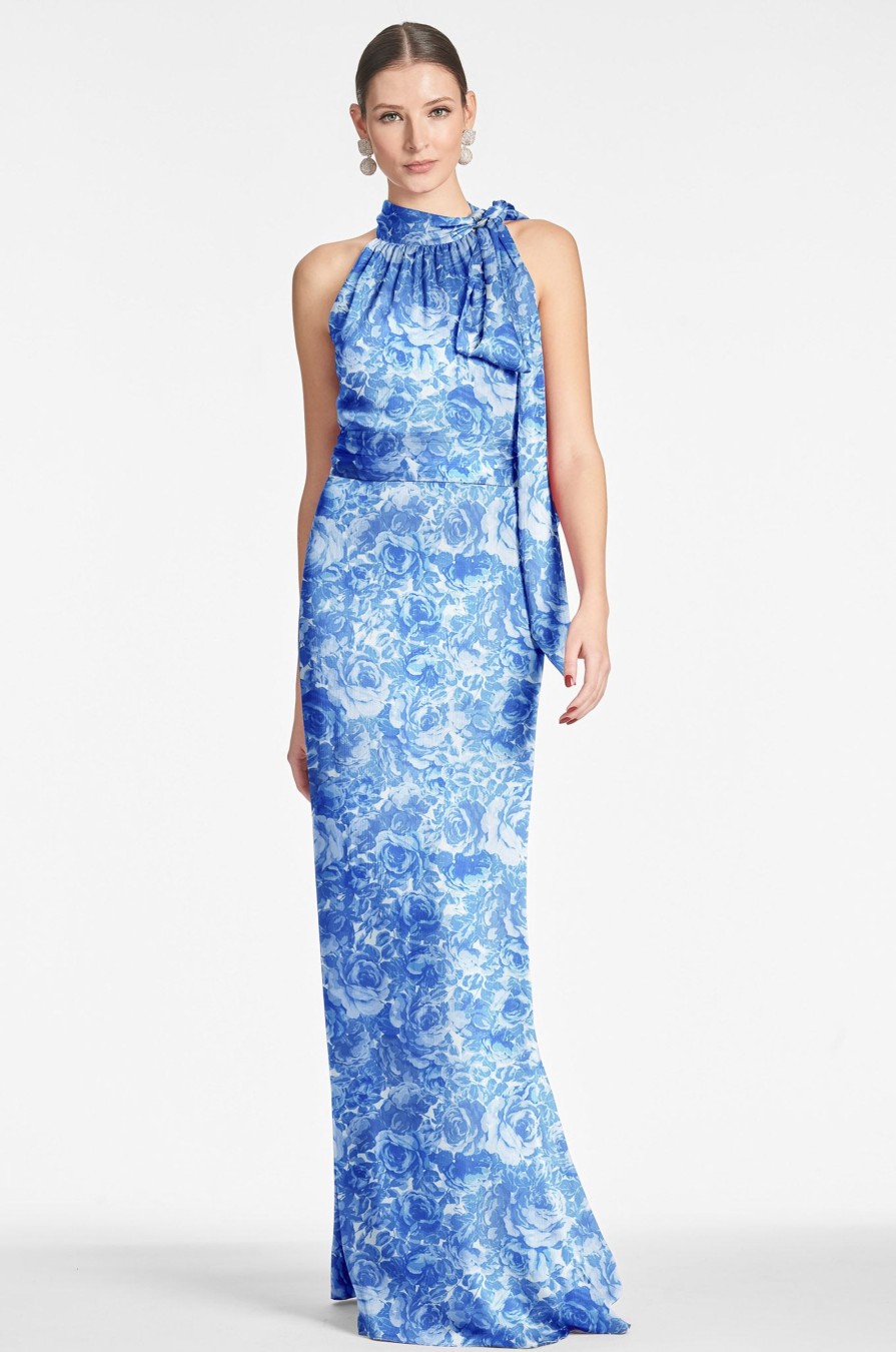 Sachin & Babi Kayla Gown-Mediterranean Blooms | Plus Sizes