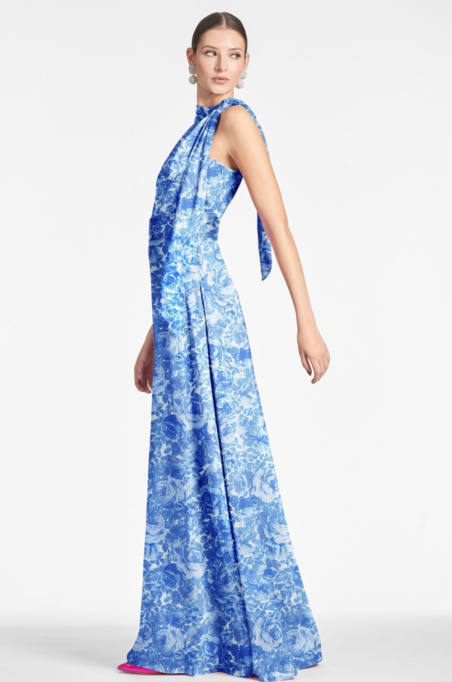 Sachin & Babi Kayla Gown-Mediterranean Blooms | Plus Sizes