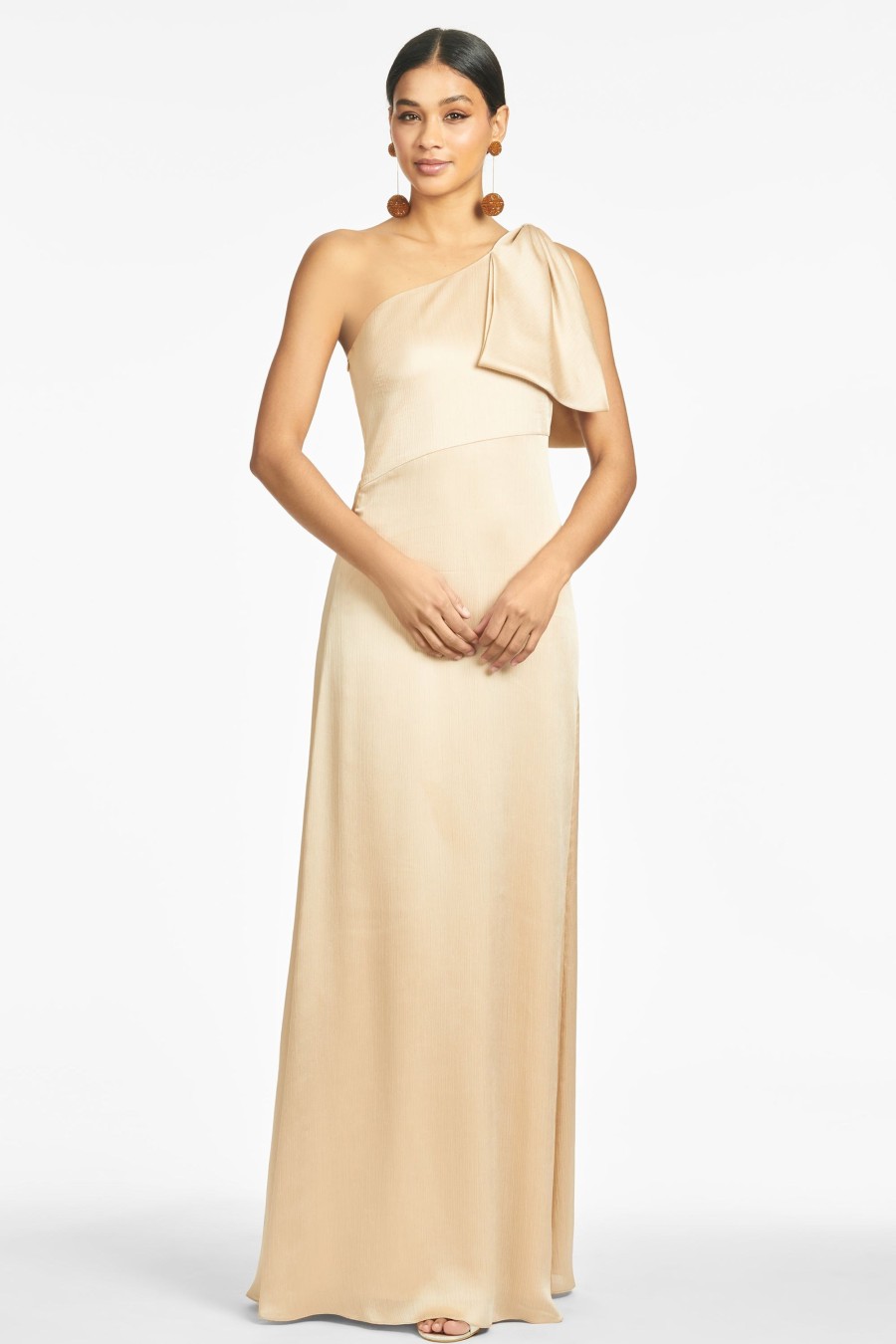 Sachin & Babi Chelsea Gown-Champagne | Plus Sizes