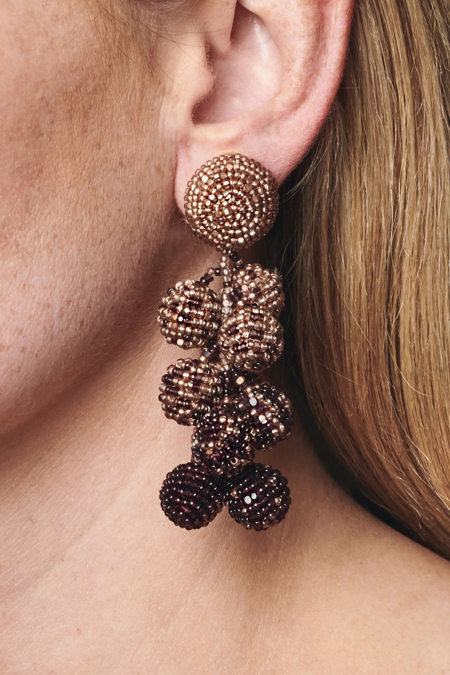 Sachin & Babi Ombre Coconuts Earrings-Smooth Beads | Earrings