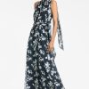 Sachin & Babi Kayla Gown-Navy Venetia Petal | Plus Sizes