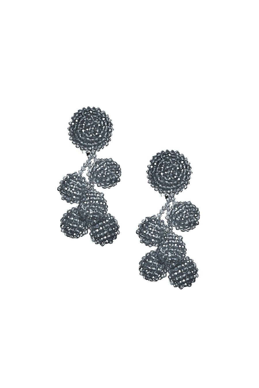 Sachin & Babi Mini Coconuts Earrings-Metallic Faceted Beads | Earrings