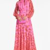 Sachin & Babi Vera Gown-Rose/Vermillion | Plus Sizes