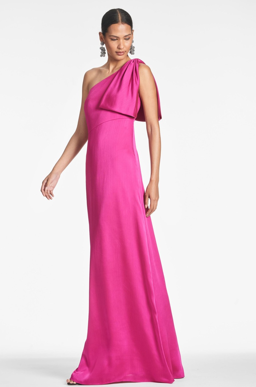 Sachin & Babi Chelsea Gown-Dragonfruit | Plus Sizes