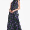 Sachin & Babi Kayla Gown-Violet Garden | Plus Sizes