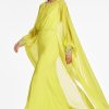 Sachin & Babi Aphrodite Gown-Neon Limeade | Plus Sizes