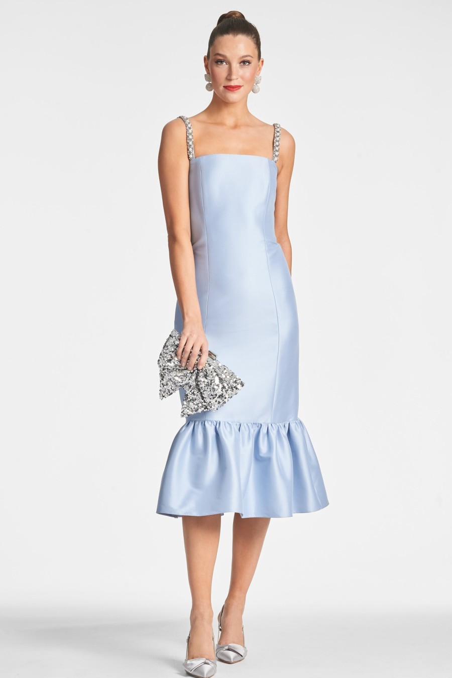 Sachin & Babi Elise Dress-Glacial Blue | Sleeveless