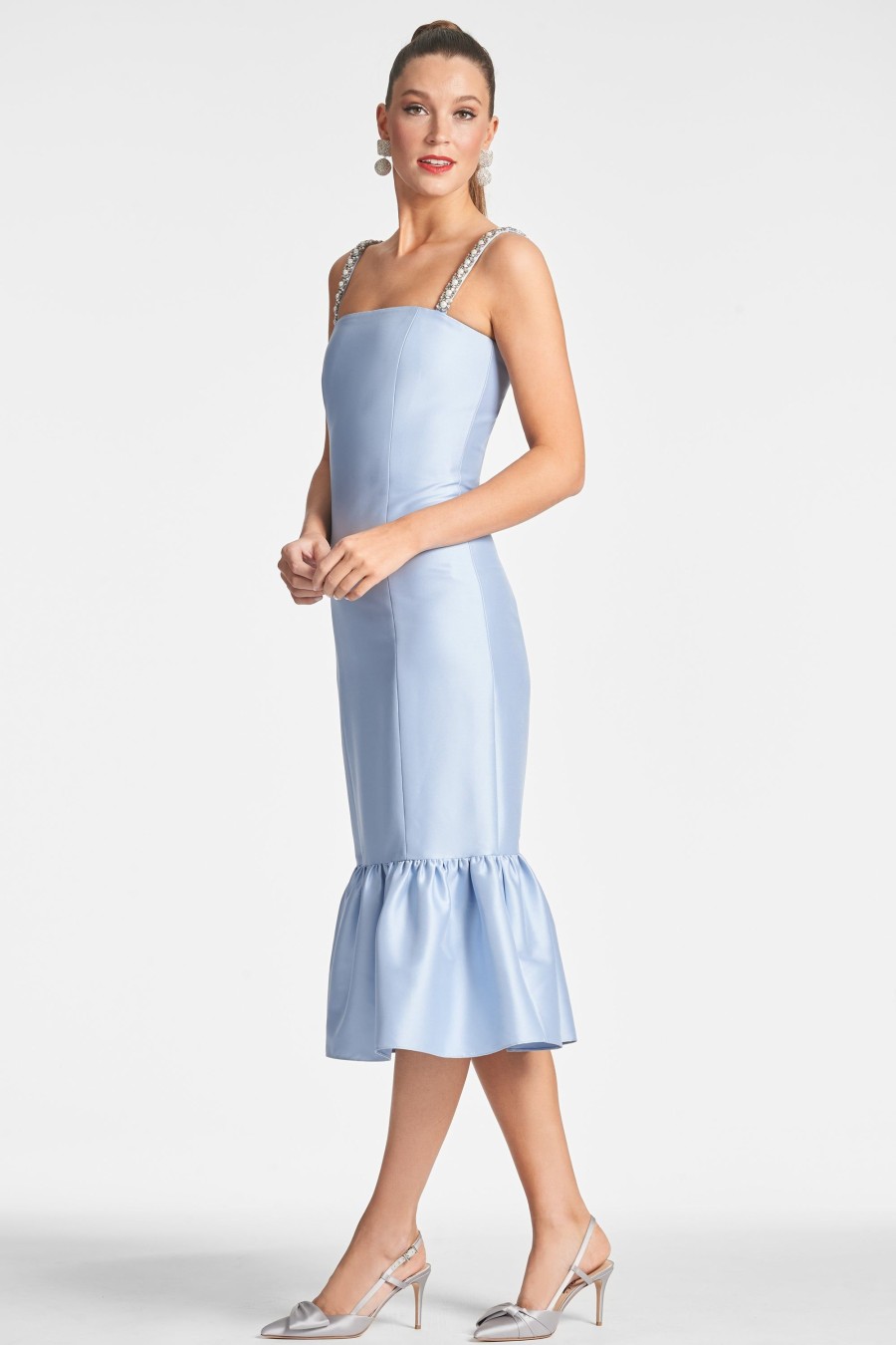 Sachin & Babi Elise Dress-Glacial Blue | Sleeveless