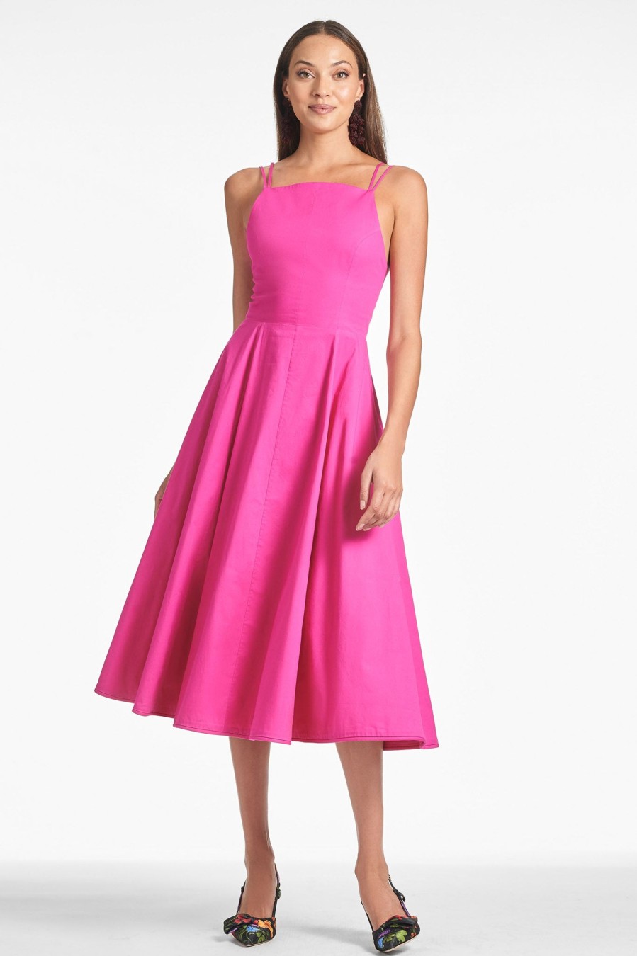 Sachin & Babi Jacinta Dress-Cerise | Sleeveless