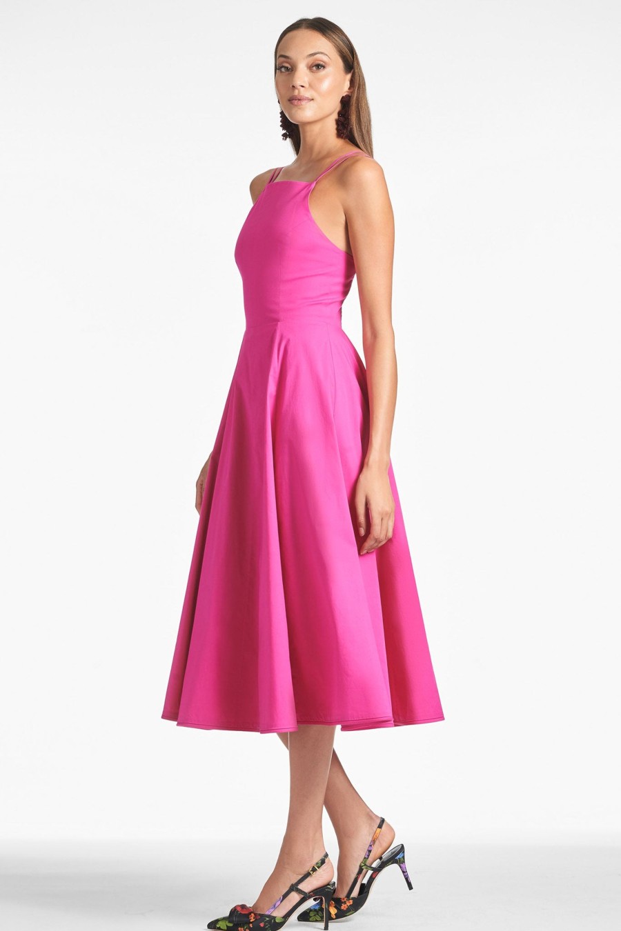 Sachin & Babi Jacinta Dress-Cerise | Sleeveless