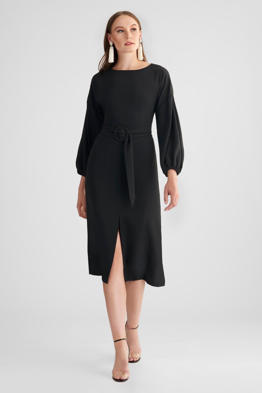 Sachin & Babi Annie Dress-Black | Plus Sizes