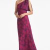 Sachin & Babi Chelsea Gown-Magenta Bloom | Plus Sizes