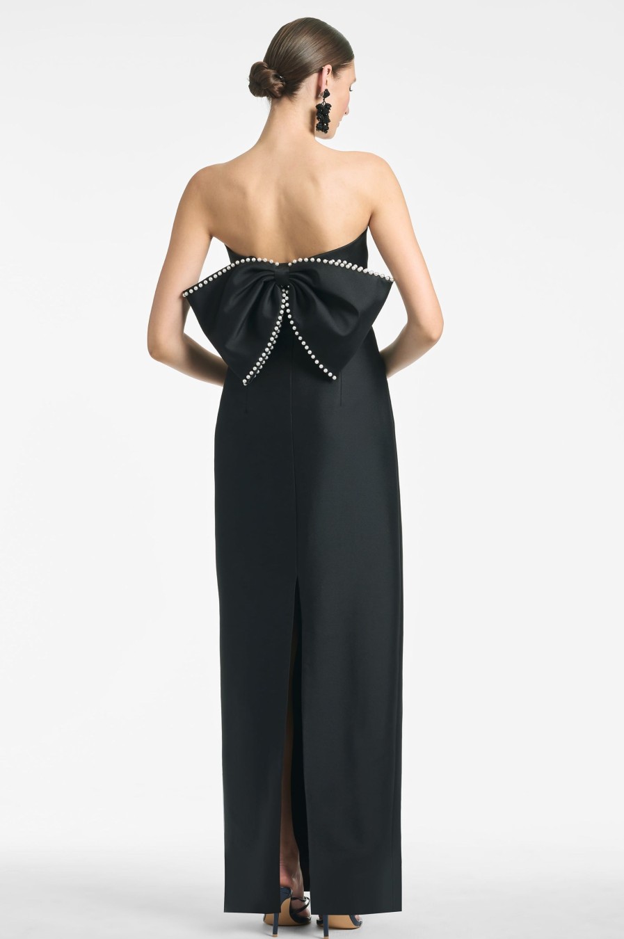 Sachin & Babi Keira Gown-Black | Covered