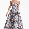 Sachin & Babi Brielle Gown-Ice Blue Garden | Plus Sizes