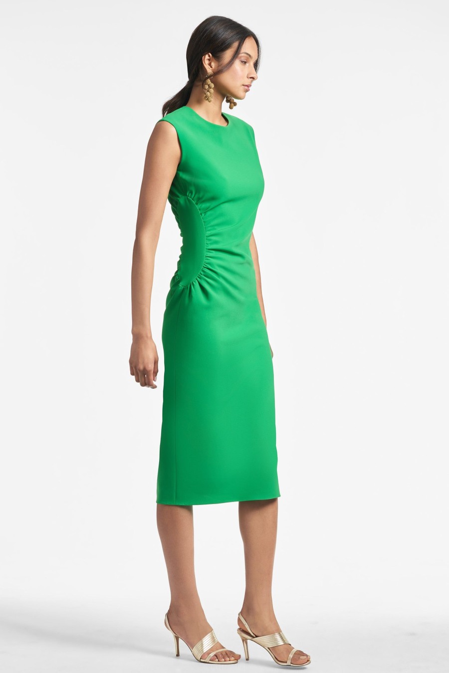 Sachin & Babi Diana Dress-Kelly Green | Sleeveless