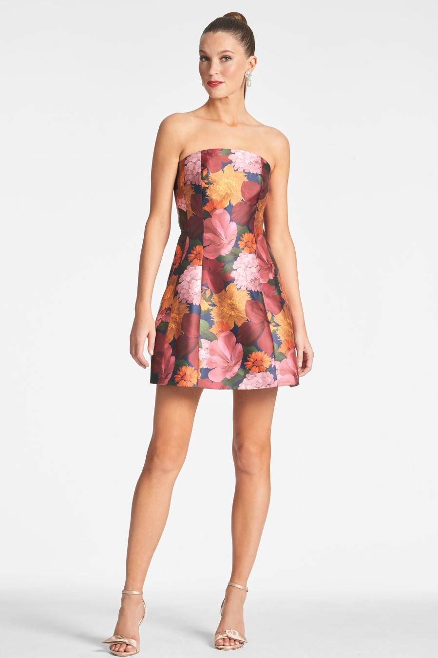 Sachin & Babi Alanna Dress-Bella Bouquet | Strapless