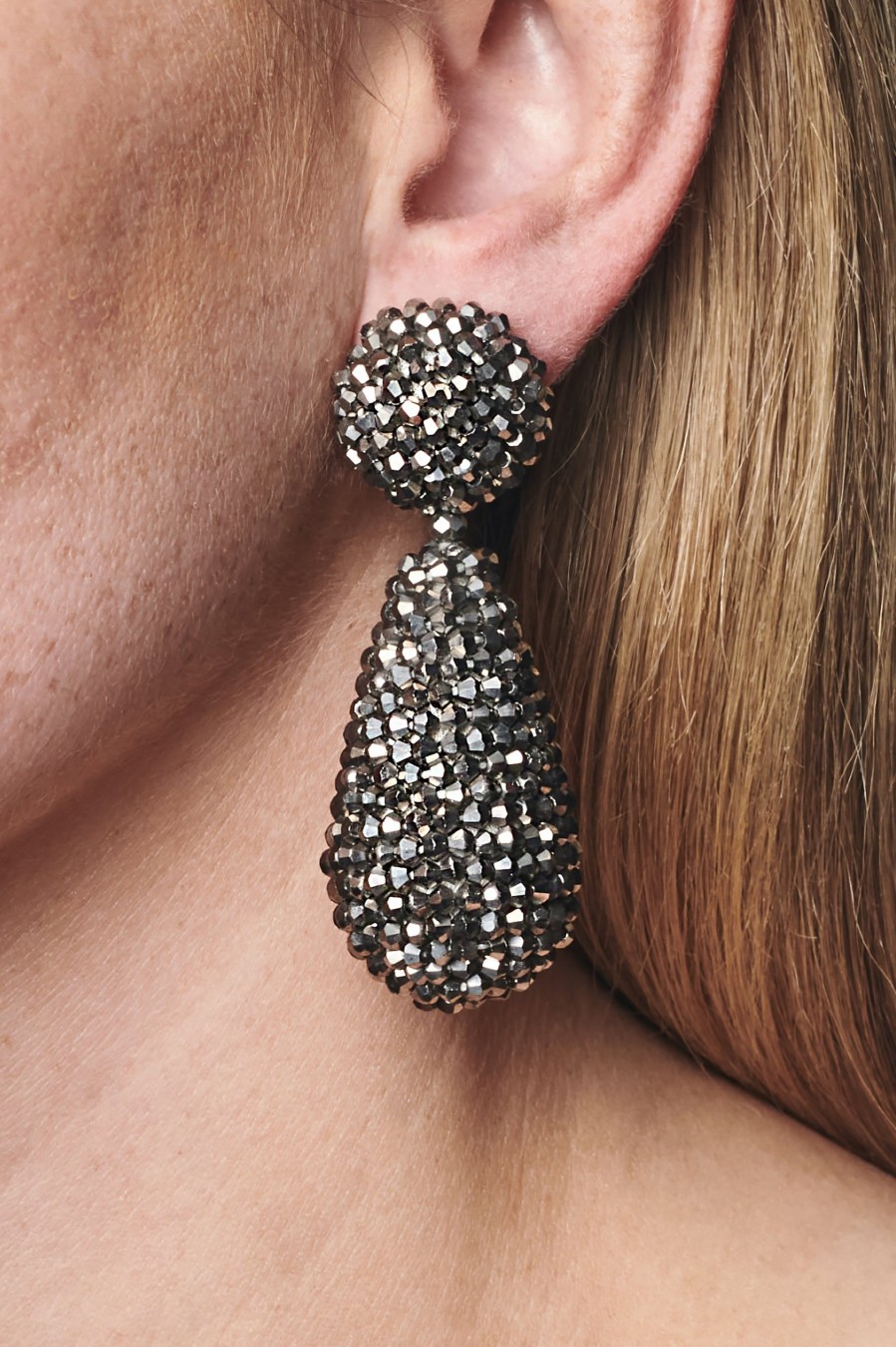 Sachin & Babi Alena Earrings-Metallic Faceted Beads | Earrings