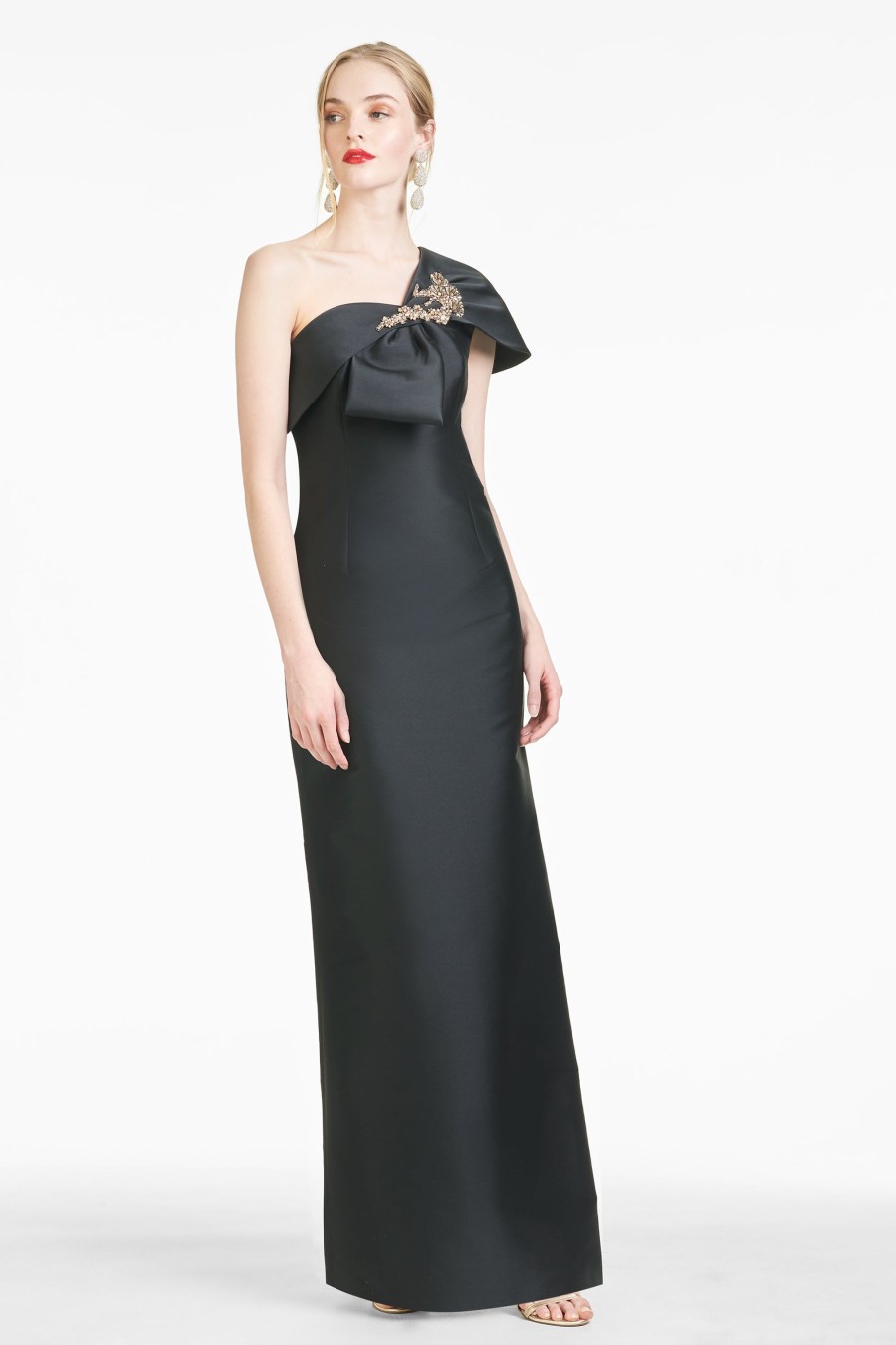 Sachin & Babi Ines Gown-Black | Covered