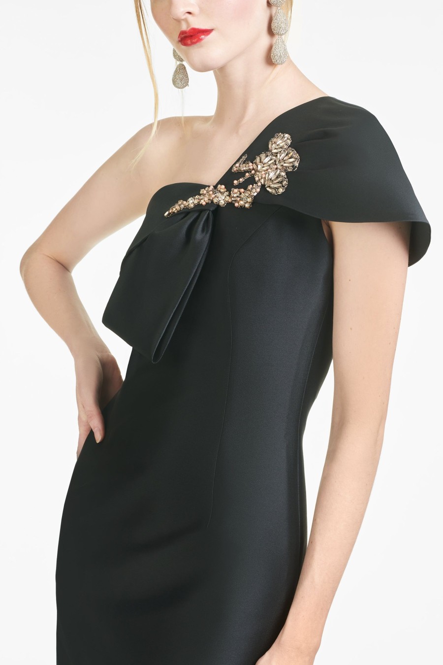 Sachin & Babi Ines Gown-Black | Covered