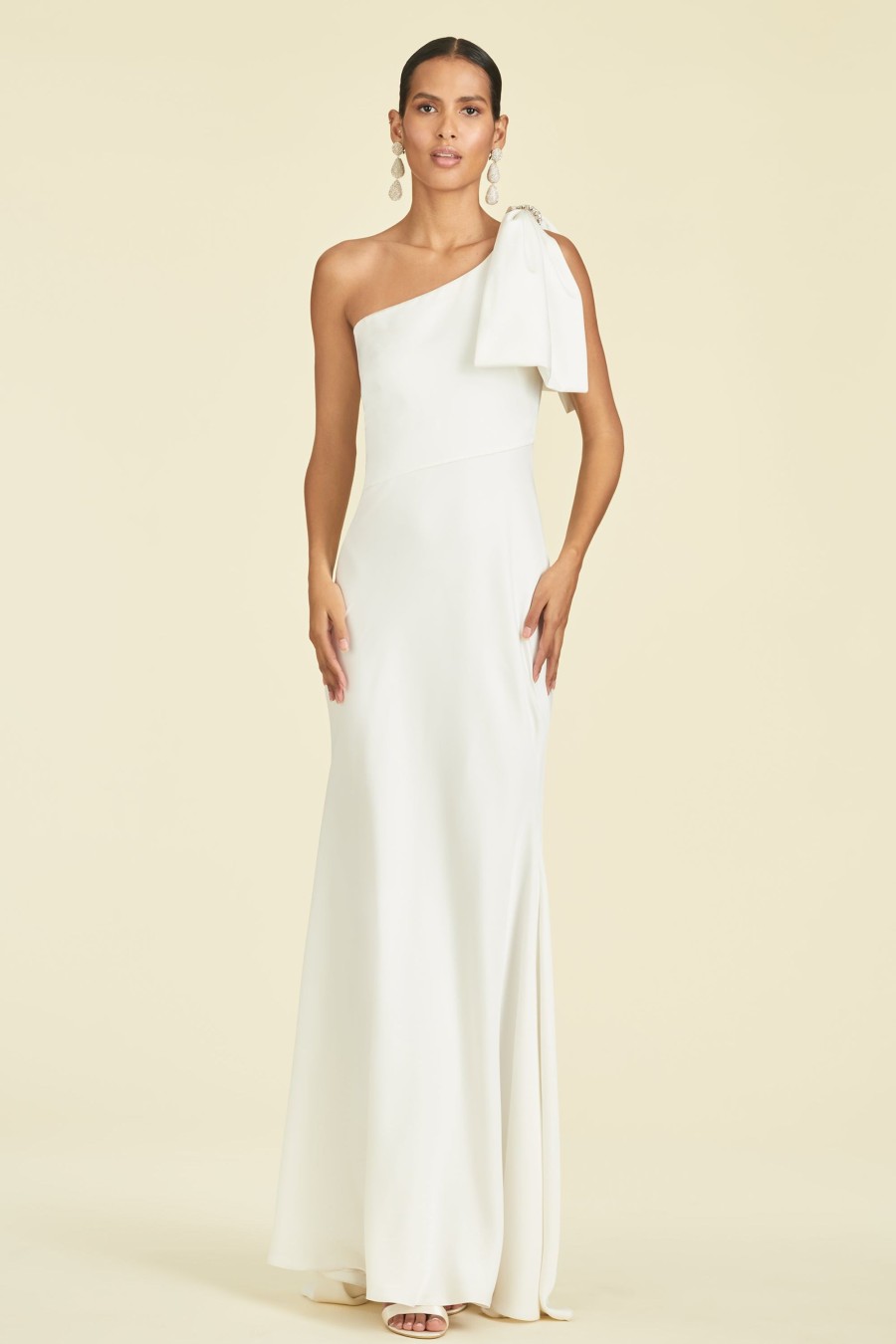 Sachin & Babi Aubrey Gown-Off White | Covered