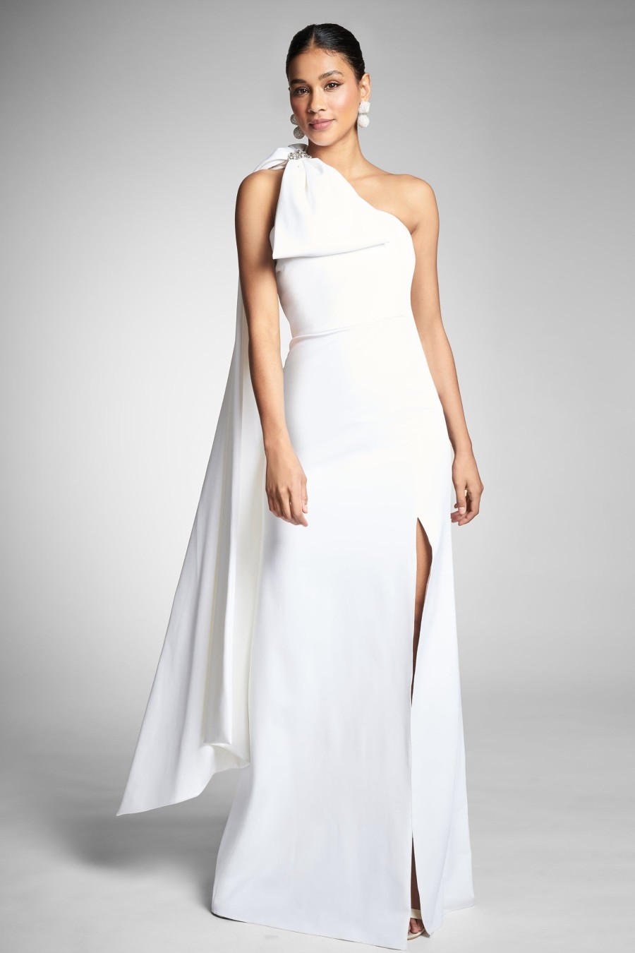 Sachin & Babi Valeria Gown-Ivory | Covered