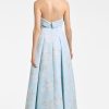 Sachin & Babi Brielle Gown-Sky Venetia Petals | Plus Sizes