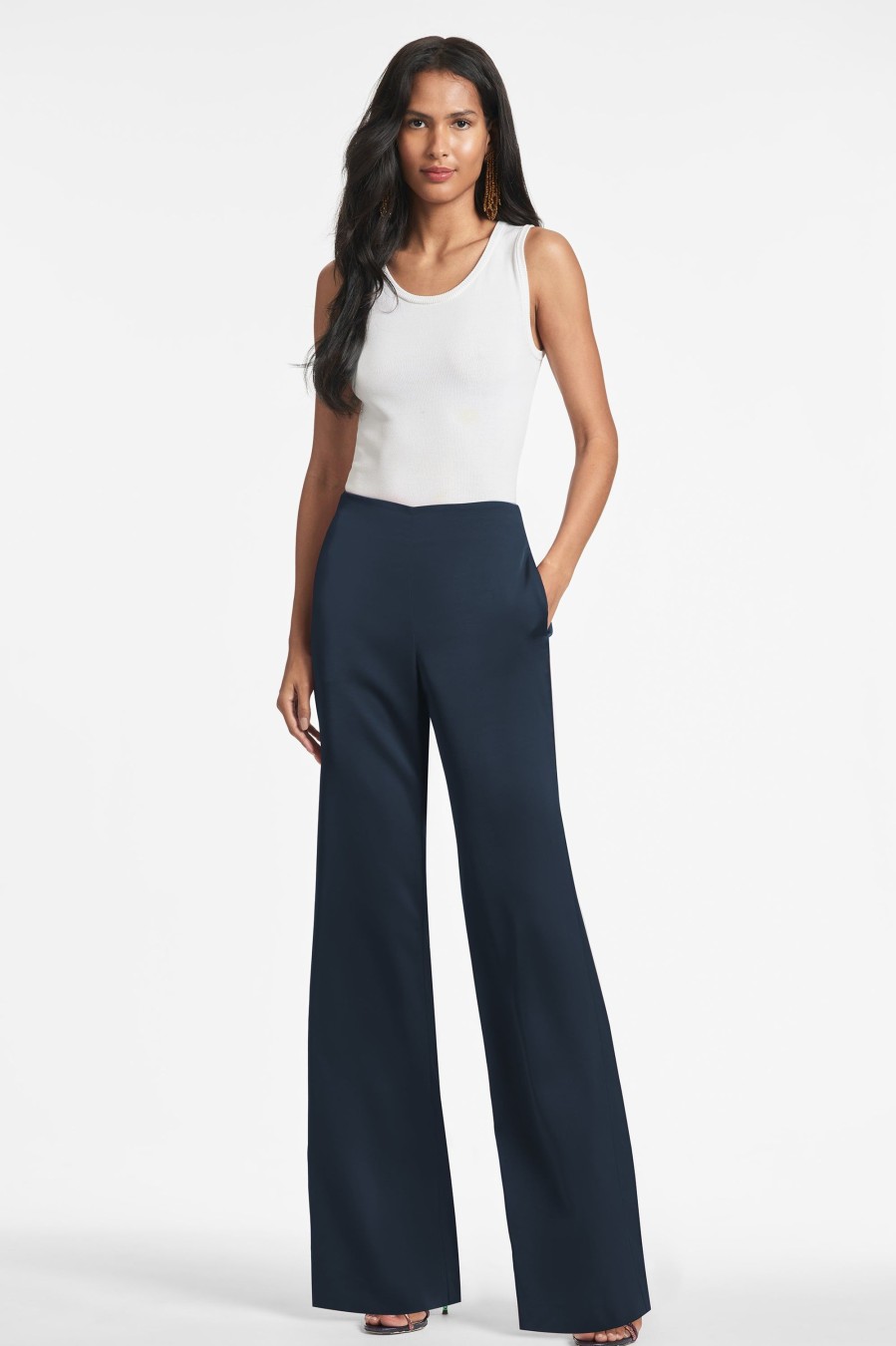 Sachin & Babi Alli Pant-Midnight | Plus Sizes