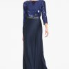 Sachin & Babi Christabel Gown-Sapphire/Midnight | Covered