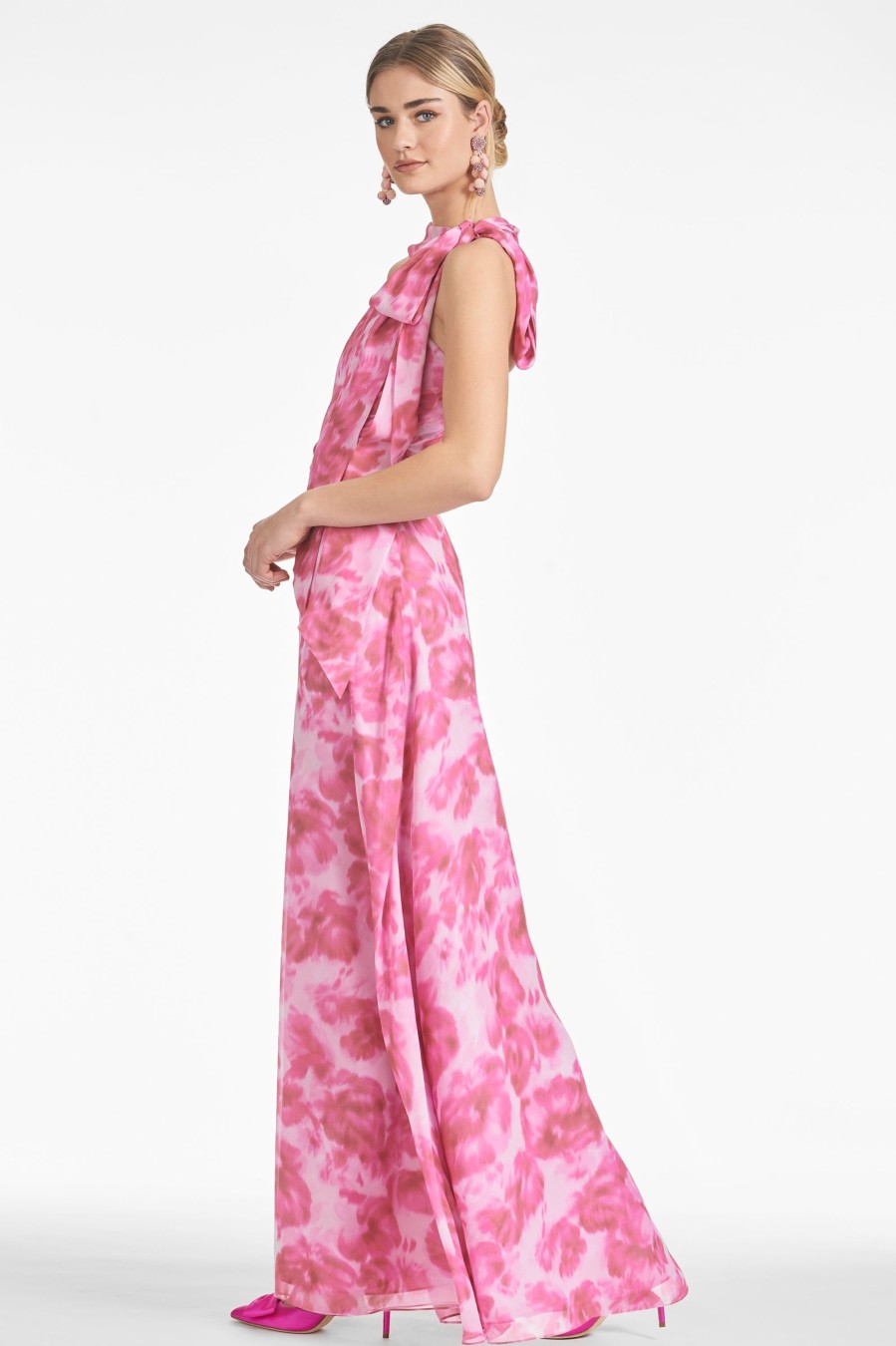 Sachin & Babi Kayla Gown-Pink Fantasia Bloom | Covered